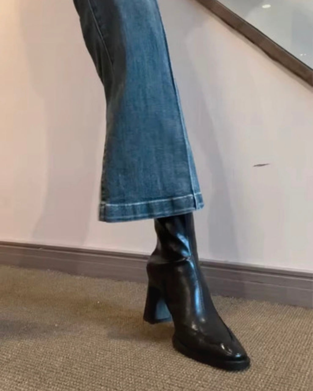 Bottine vintage tendance