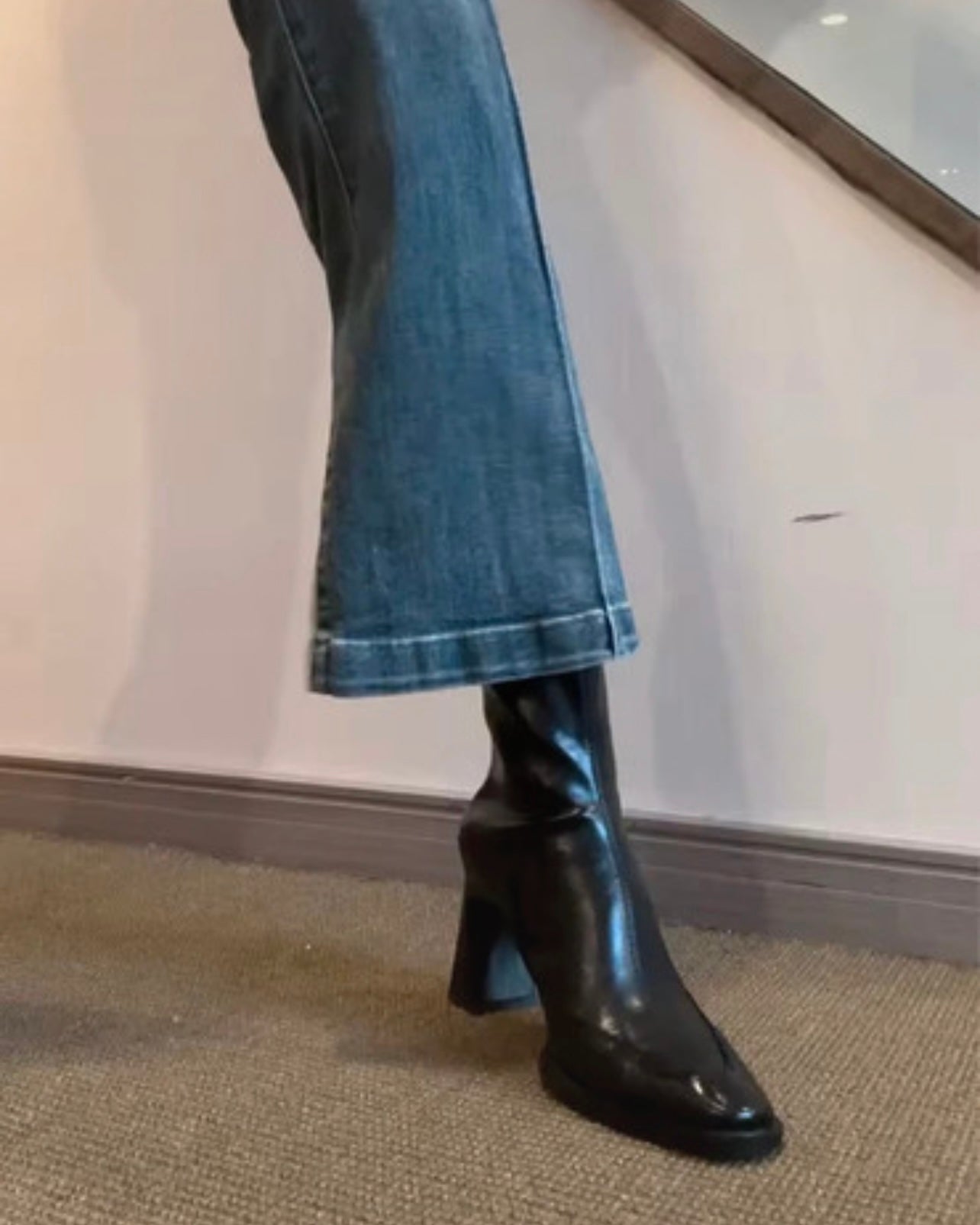 Bottine vintage tendance