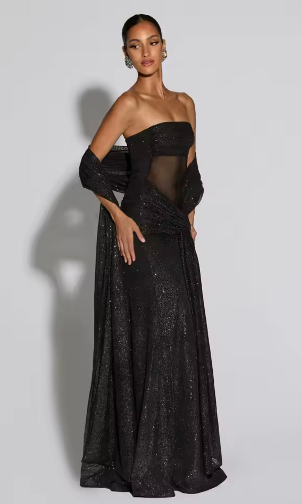 𝙍𝙤𝙗𝙚 𝙨𝙘𝙞𝙣𝙩𝙞𝙡𝙡𝙖𝙣𝙩𝙚 𝙥𝙖𝙞𝙡𝙡𝙚𝙩é𝙚 𝙩𝙚𝙣𝙙𝙖𝙣𝙘𝙚