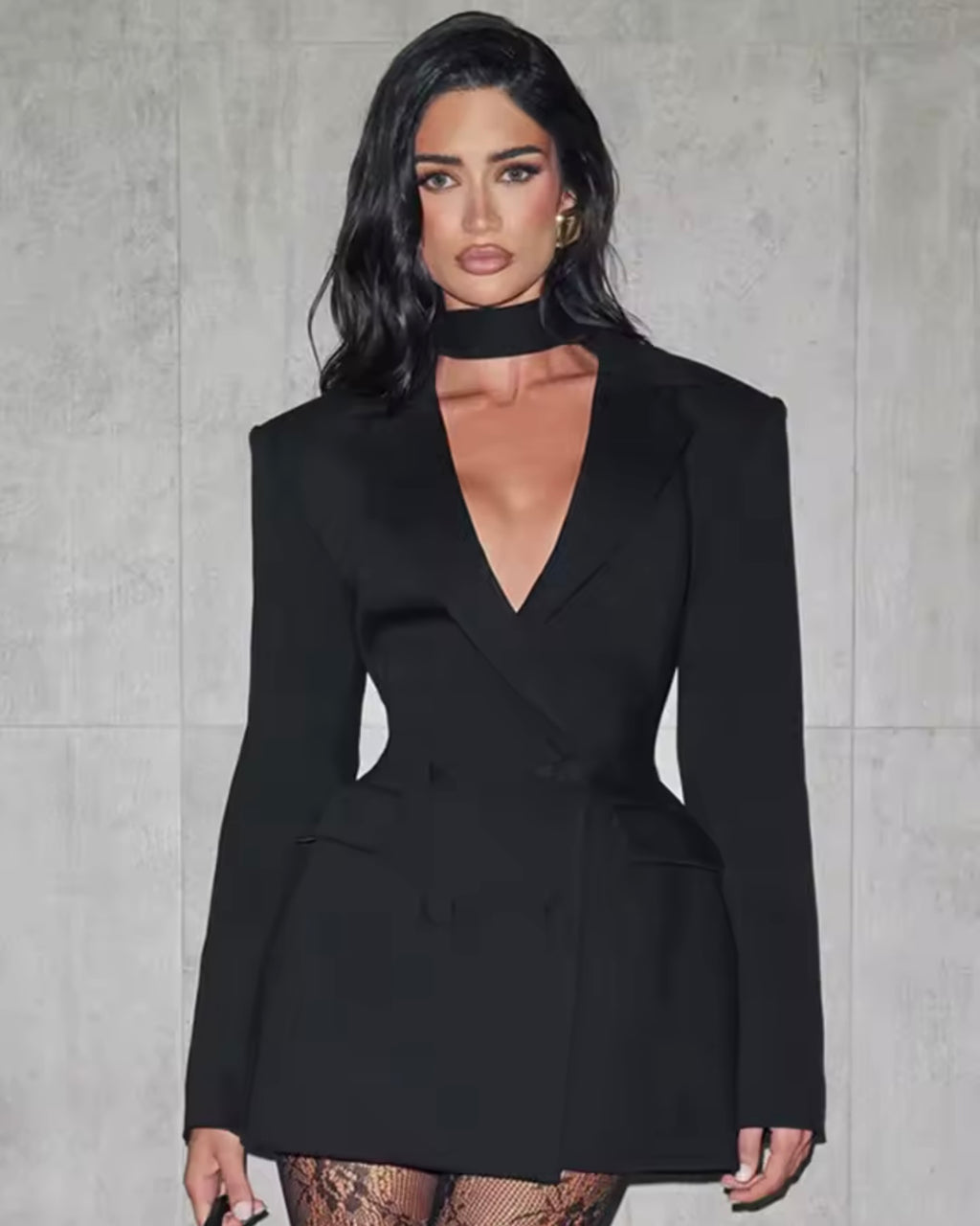 𝙍𝙤𝙗𝙚 𝙗𝙡𝙖𝙯𝙚𝙧 é𝙡é𝙜𝙖𝙣𝙩 à 𝙘𝙤𝙡 𝙫