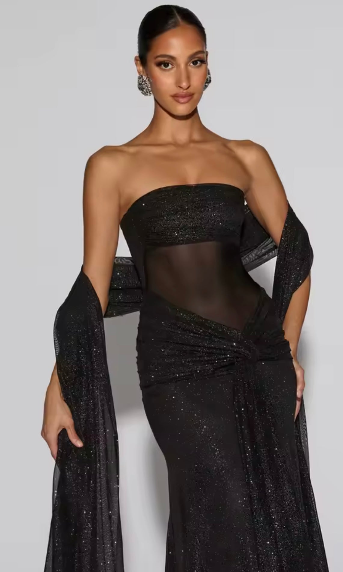 𝙍𝙤𝙗𝙚 𝙨𝙘𝙞𝙣𝙩𝙞𝙡𝙡𝙖𝙣𝙩𝙚 𝙥𝙖𝙞𝙡𝙡𝙚𝙩é𝙚 𝙩𝙚𝙣𝙙𝙖𝙣𝙘𝙚