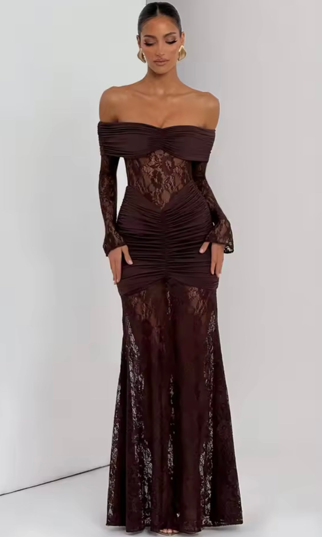 𝑹𝒐𝒃𝒆 𝒆𝒏 𝒅𝒆𝒏𝒕𝒆𝒍𝒍𝒆 𝒍𝒐𝒏𝒈𝒖𝒆 𝒎𝒂𝒓𝒓𝒐𝒏